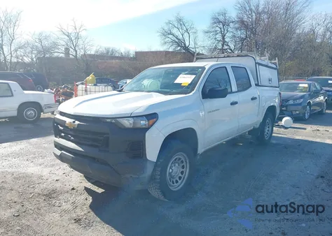 2024 Chevrolet Colorado 2Wd Wt из США, поврежденный, VIN 1GCPSBEK0R1131497